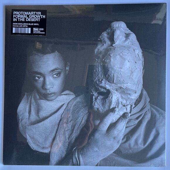 Protomartyr Formal Growth In The Desert Limited Blue Vinyl + Zine Slipmat NEW - Picture 2 of 6